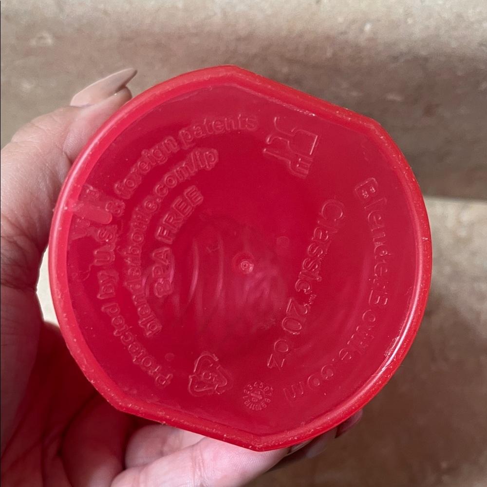 BlenderBottle Pink Shaker Bottle - Picture 6 of 7